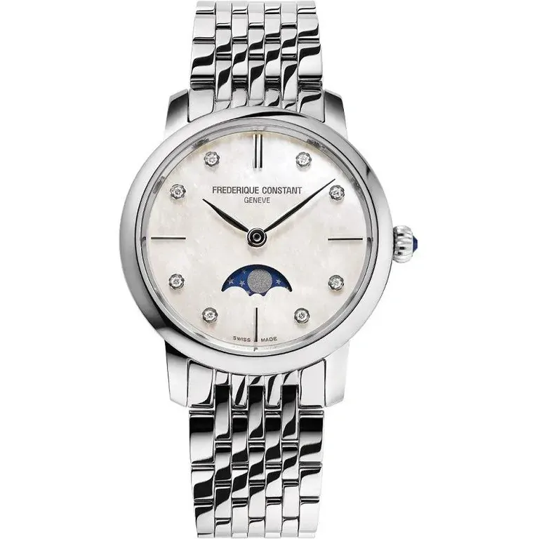 Frederique Constant Classics Slimline Moonphase FC-206MPWD1S6B