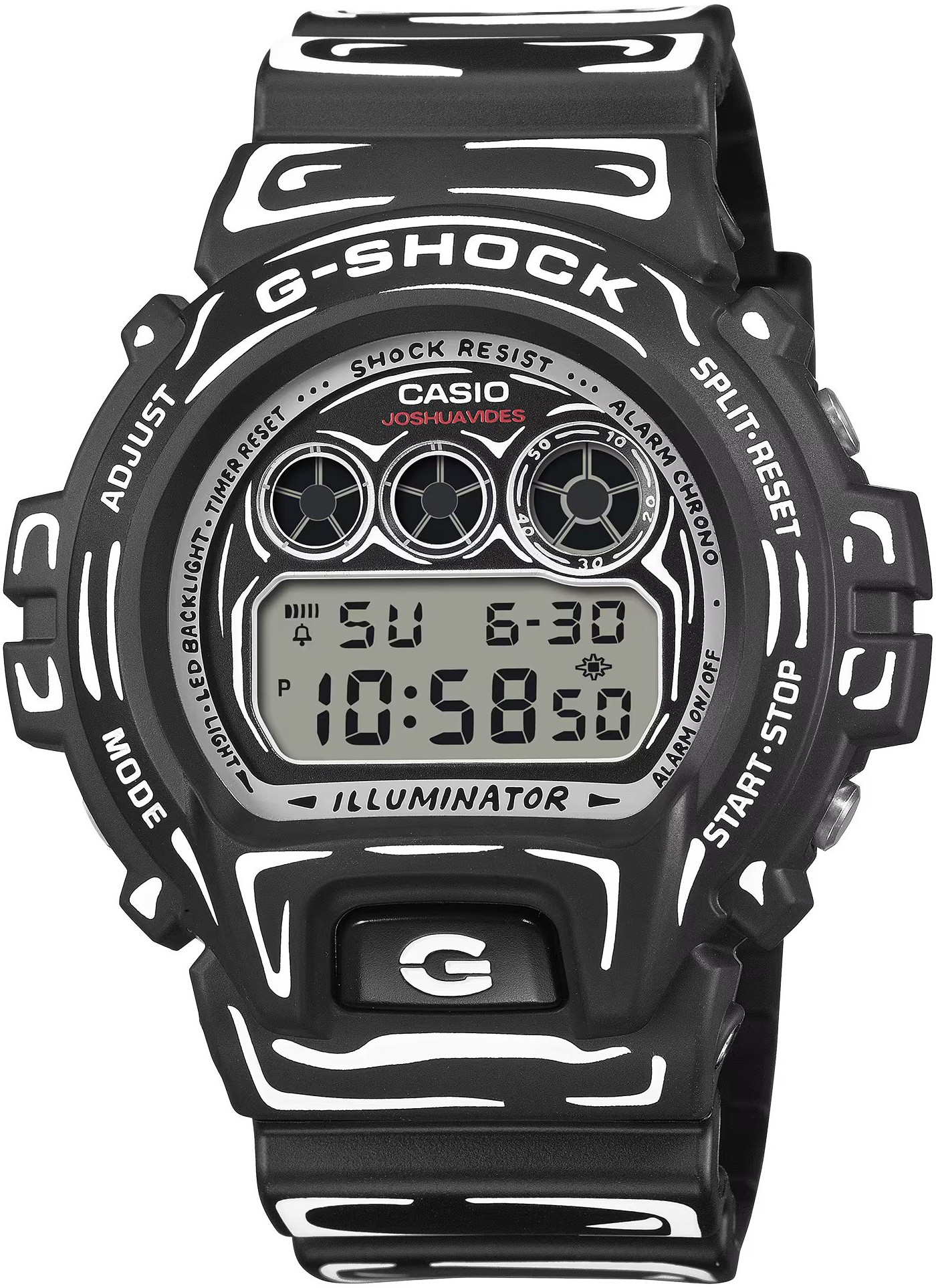 Casio G-Shock Joshua Vides Collaboration Model DW-6900JV-1ER