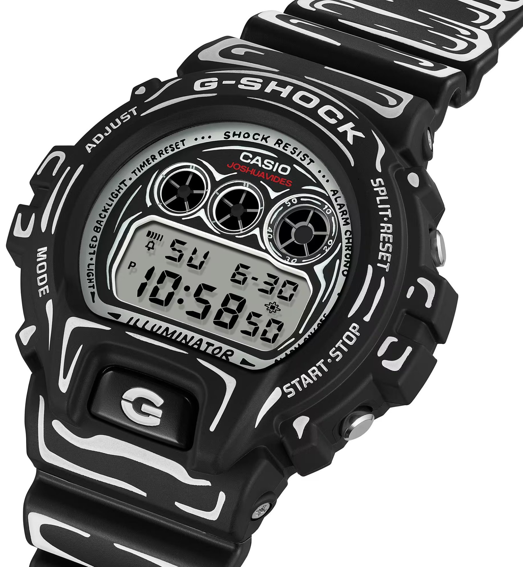 Casio G-Shock Joshua Vides Collaboration Model DW-6900JV-1ER