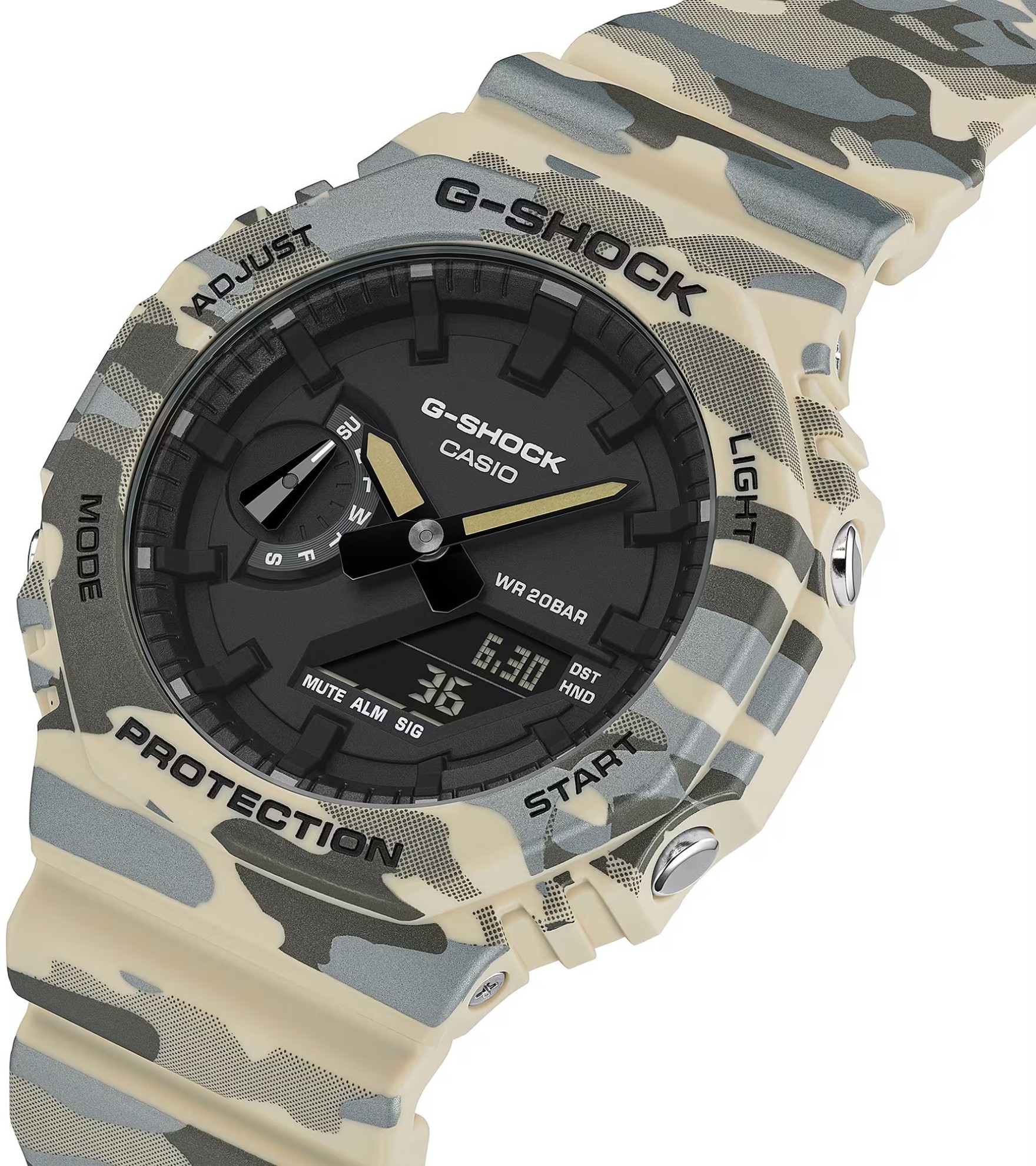 Casio G-Shock Carbon Core Guard Camouflage Series GA-2100CM-5AER
