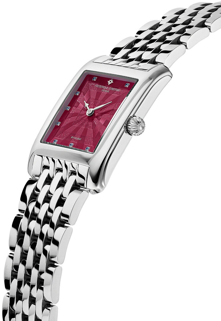 Frederique Constant Classics Carrée Blush Edition by Felipao FC-200PI2C6B