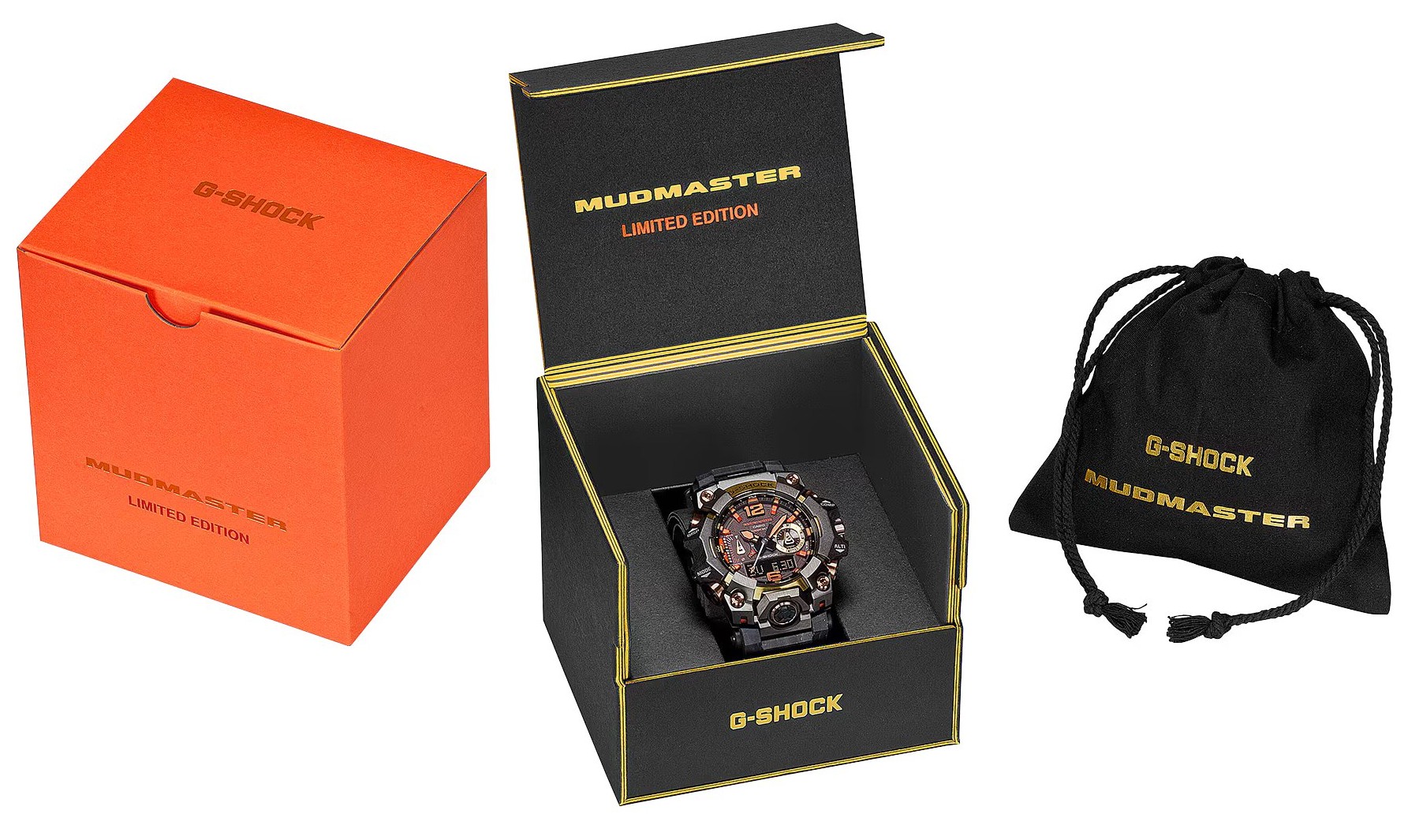 Casio G-Shock Mudmaster Magma Gold Limited Edition GWG-B1000MG-1A9ER