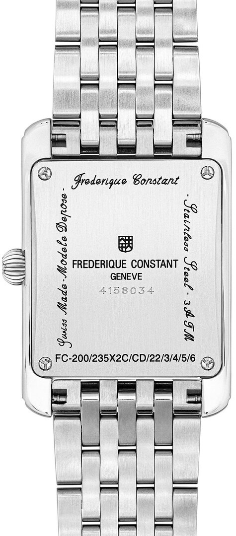 Frederique Constant Classics Carrée Blush Edition by Felipao FC-200PI2C6B