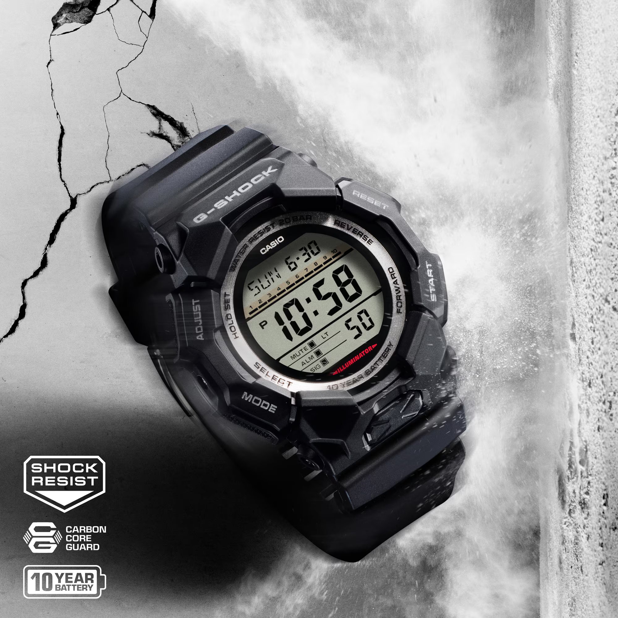 Casio G-Shock Carbon Core Guard GD-010-1ER