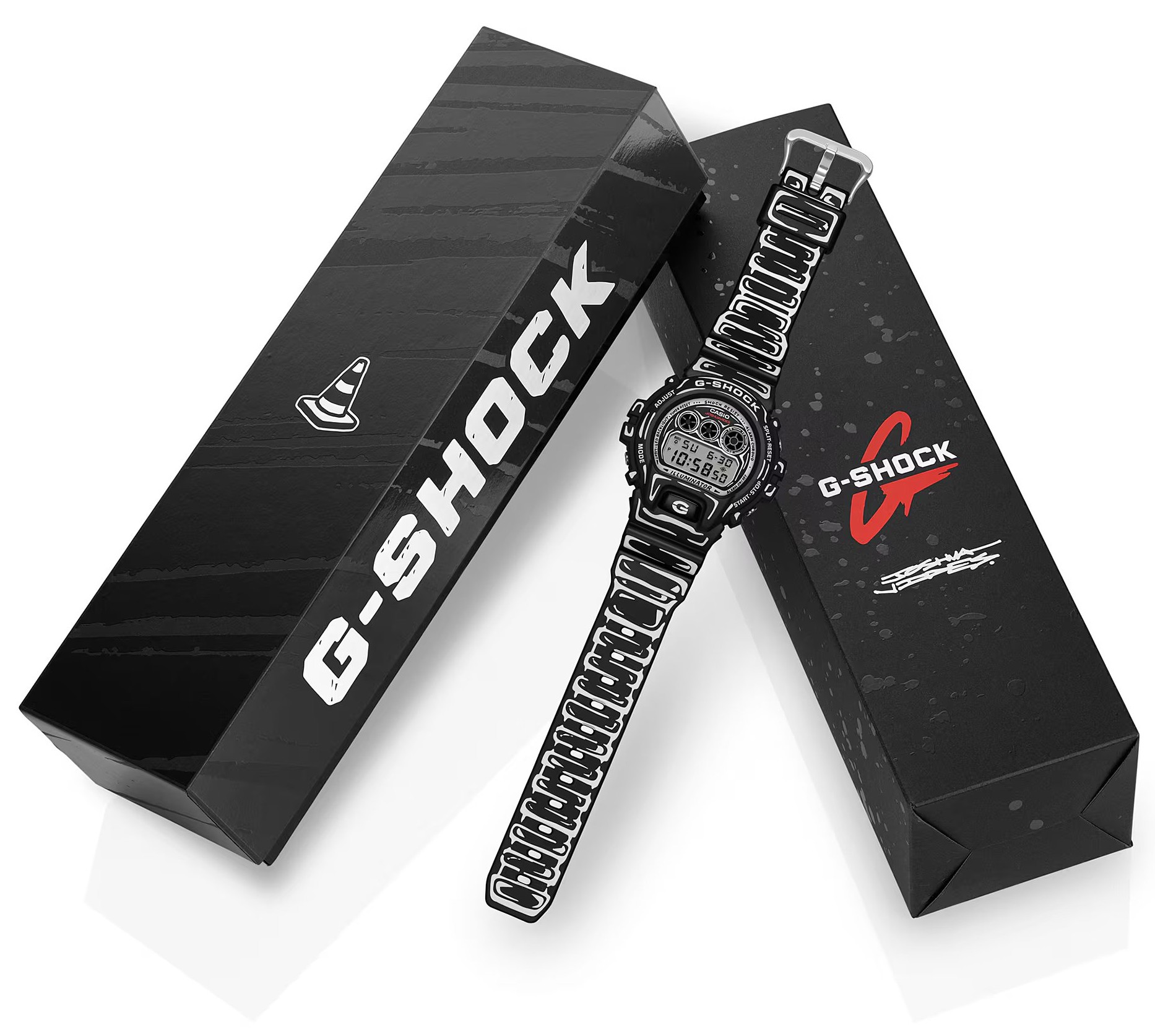 Casio G-Shock Joshua Vides Collaboration Model DW-6900JV-1ER