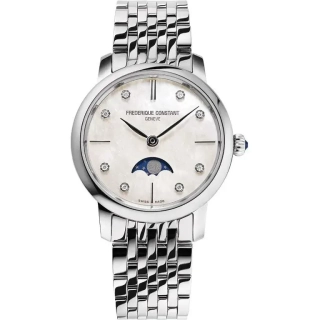 Frederique Constant Classics Slimline Moonphase FC-206MPWD1S6B
