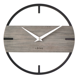 Hodiny LAVVU LOFT v industriálním vzhledu LCT4011