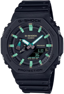 Casio G-Shock Carbon Core Guard Black & Rust GA-2100RC-1AER